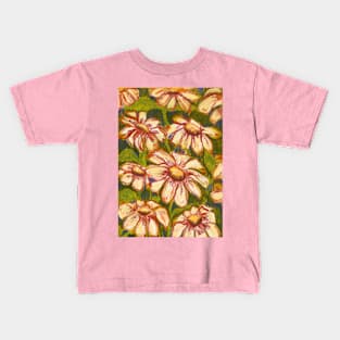 Impressions of Wild Daisies Kids T-Shirt